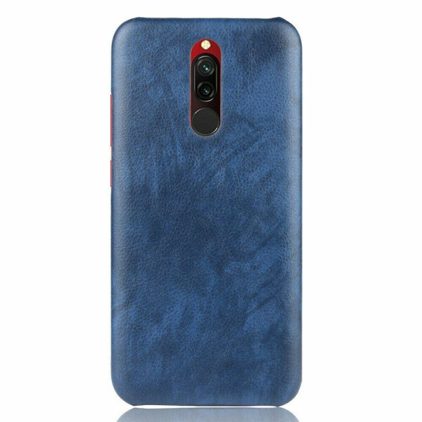 

Защитный чехол Deexe Leather Back Cover для Xiaomi Redmi 8 - Blue