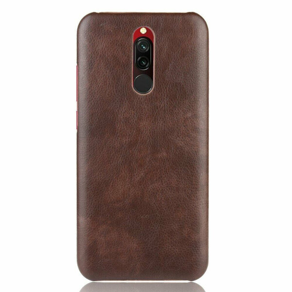 

Защитный чехол Deexe Leather Back Cover для Xiaomi Redmi 8 - Brown
