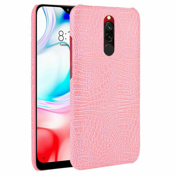 

Защитный чехол Deexe Croco Style для Xiaomi Redmi 8 - Pink