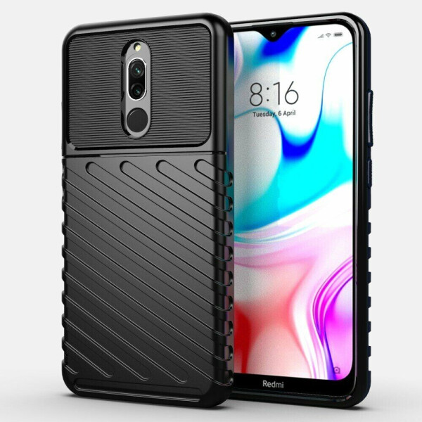 

Защитный чехол Deexe Thunder Series для Xiaomi Redmi 8 - Black