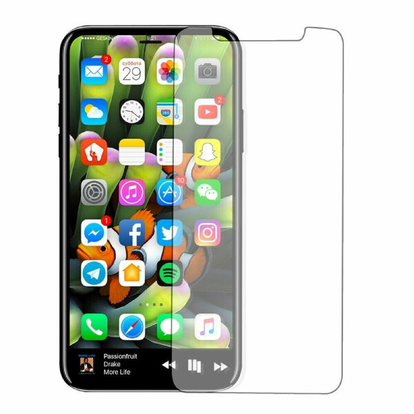 

Защитное стекло Deexe Crystal Glass для Apple iPhone 11 Pro / iPhone X / iPhone XS