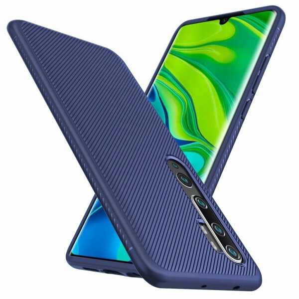 

Защитный чехол UniCase Twill Soft для Xiaomi Mi Note 10 / Note 10 Pro - Blue