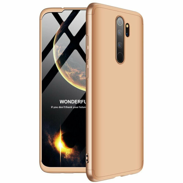 

Защитный чехол GKK Double Dip Case для Xiaomi Redmi Note 8 Pro - Gold