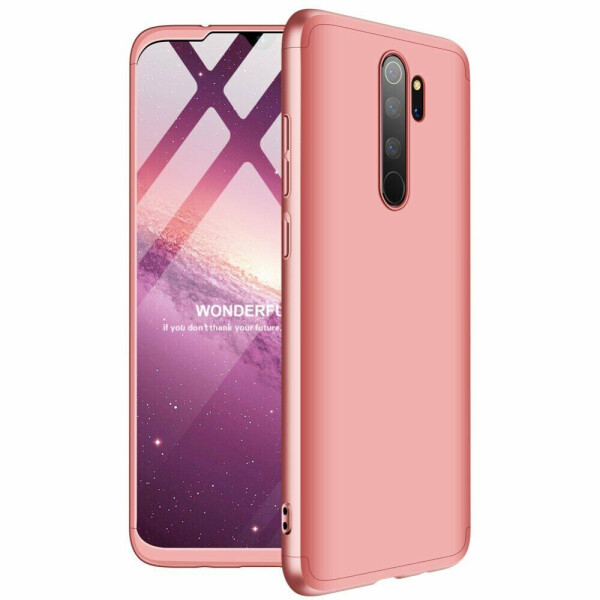 

Защитный чехол GKK Double Dip Case для Xiaomi Redmi Note 8 Pro - Rose Gold