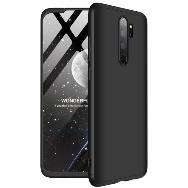 

Защитный чехол GKK Double Dip Case для Xiaomi Redmi Note 8 Pro - All Black