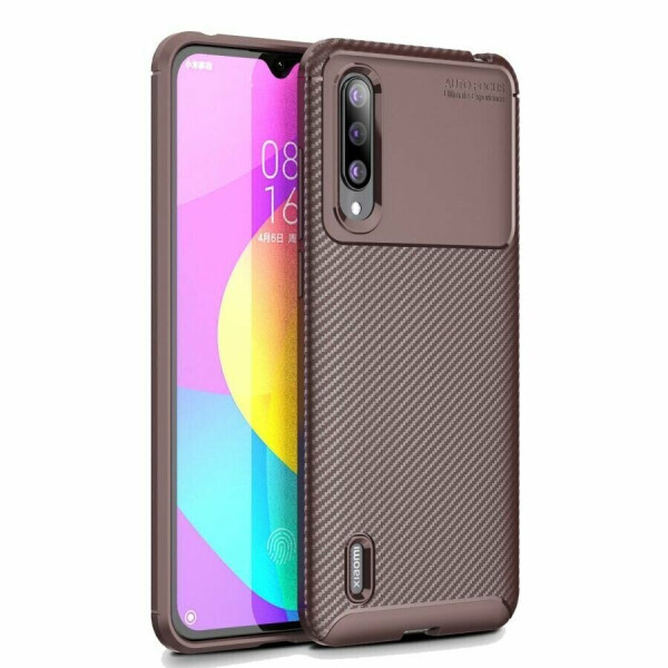 

Защитный чехол Deexe Fusion для Xiaomi Mi 9 Lite / Mi CC9 - Coffee