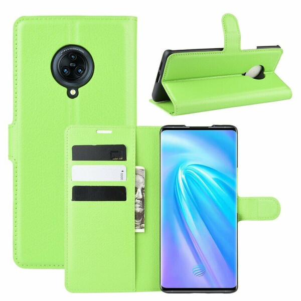 

Чехол-книжка Deexe Book Type для VIVO NEX 3 - Green