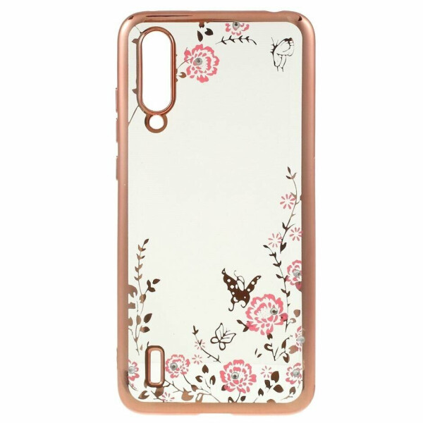 

Силиконовый (TPU) чехол Deexe Shiny Cover для Xiaomi Mi 9 Lite / Mi CC9 - Rose Gold