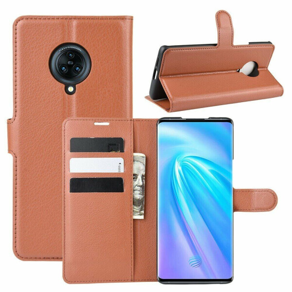 

Чехол-книжка Deexe Book Type для VIVO NEX 3 - Brown
