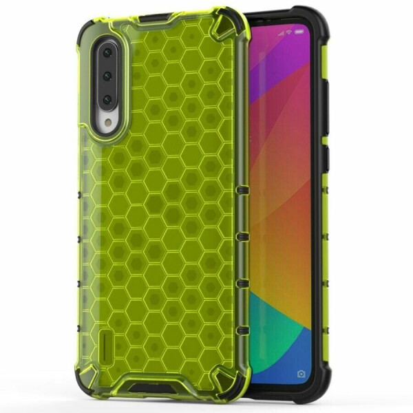 

Защитный чехол Deexe Honeycomb Series для Xiaomi Mi 9 Lite / Mi CC9 - Green