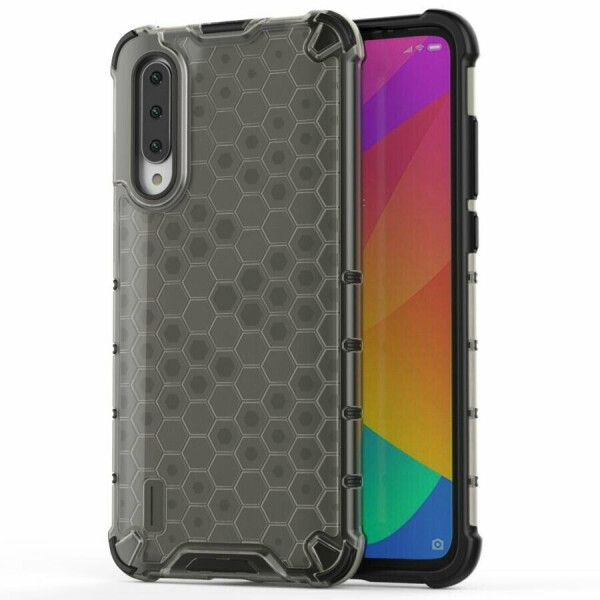 

Защитный чехол Deexe Honeycomb Series для Xiaomi Mi 9 Lite / Mi CC9 - Grey