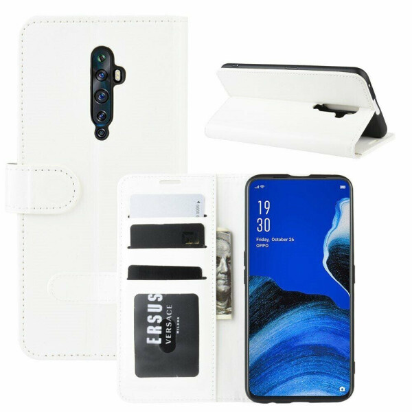 

Чехол-книжка Deexe Wallet Style для OPPO Reno 2Z - White