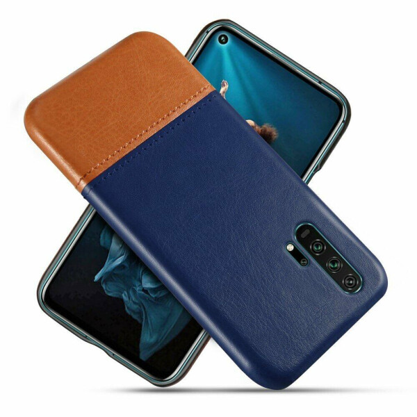 

Защитный чехол KSQ Dual Color для Huawei Honor 20 Pro - Dark Blue / Orange
