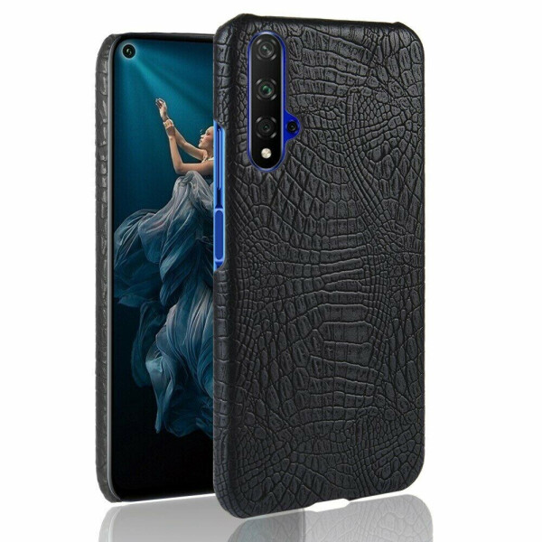

Защитный чехол Deexe Croco Style для Huawei Honor 20 - Black