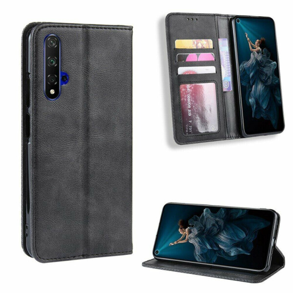 

Чехол Deexe Retro Style для Huawei Honor 20 - Black