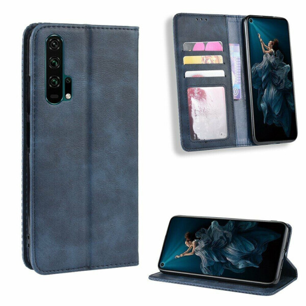 

Чехол Deexe Retro Style для Huawei Honor 20 Pro - Blue
