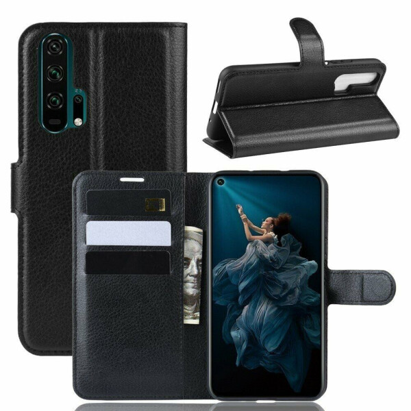 

Чехол-книжка Deexe Book Type для Huawei Honor 20 Pro - Black