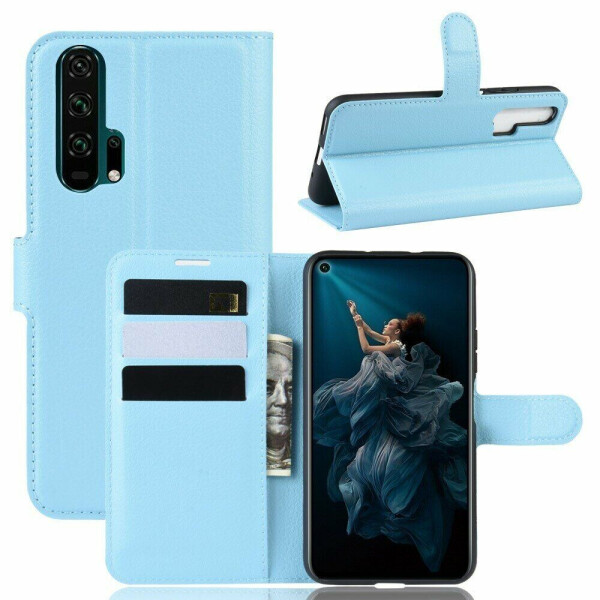 

Чехол-книжка Deexe Book Type для Huawei Honor 20 Pro - Blue