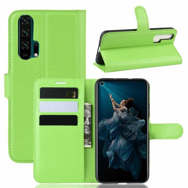

Чехол-книжка Deexe Book Type для Huawei Honor 20 Pro - Green