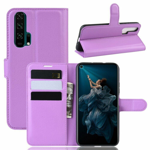 

Чехол-книжка Deexe Book Type для Huawei Honor 20 Pro - Purple