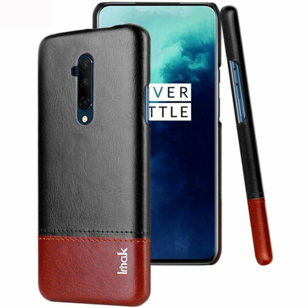 

Защитный чехол IMAK Leather Series для OnePlus 7T Pro - Black+Brown