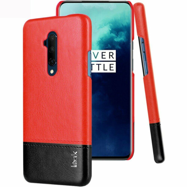 

Защитный чехол IMAK Leather Series для OnePlus 7T Pro - Red+Black