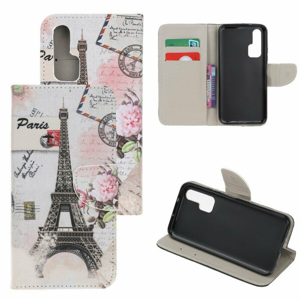 

Чехол-книжка Deexe Color Wallet для Huawei Honor 20 Pro - Eiffel Tower