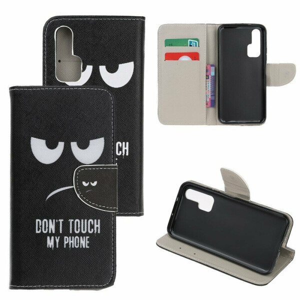 

Чехол-книжка Deexe Color Wallet для Huawei Honor 20 Pro - Do not Touch My Phone