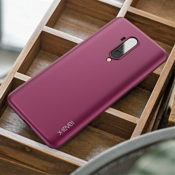 

Силиконовый чехол X-LEVEL Matte для OnePlus 7T Pro - Wine Red