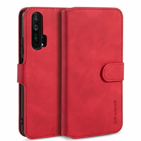 

Чехол DG.MING Retro Style для Huawei Honor 20 Pro - Red