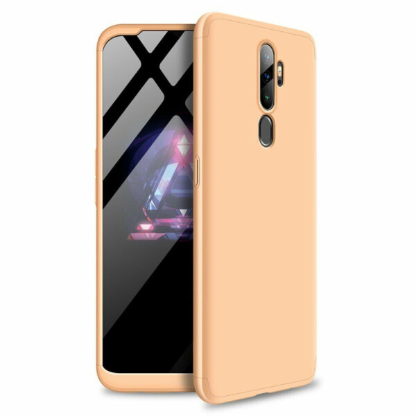 

Защитный чехол GKK Double Dip Case для OPPO A5 2020 - Gold