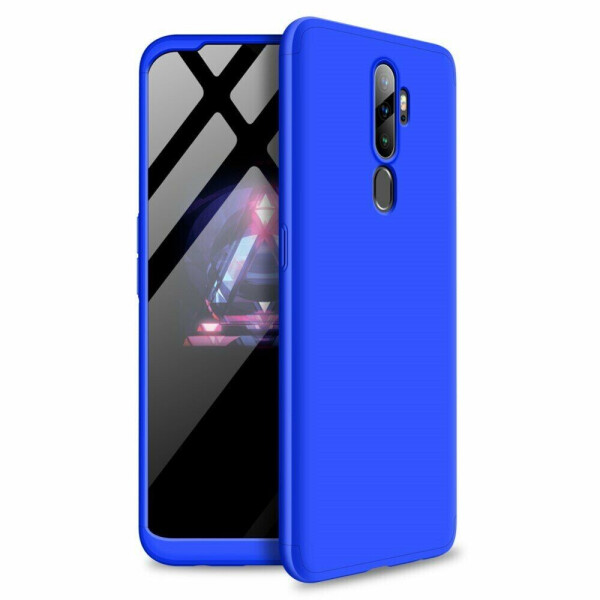 

Защитный чехол GKK Double Dip Case для OPPO A5 2020 - Blue