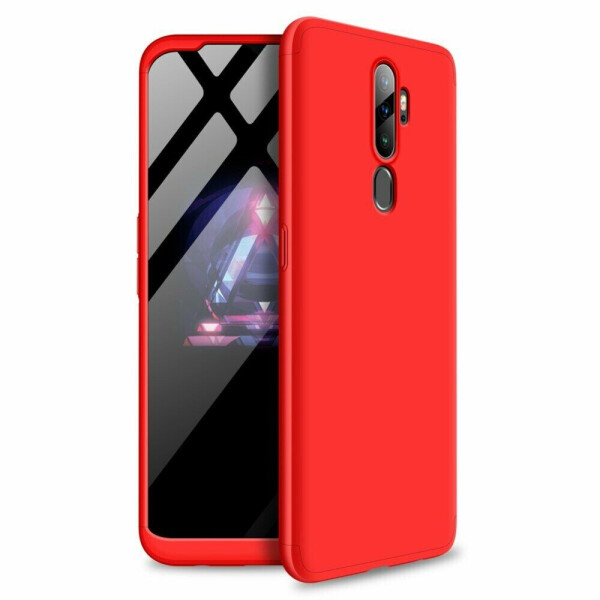 

Защитный чехол GKK Double Dip Case для OPPO A5 2020 - Red