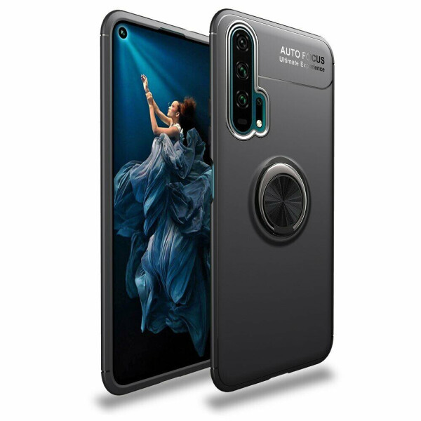 

Защитный чехол UniCase Magnetic Ring для Huawei Honor 20 Pro - All Black