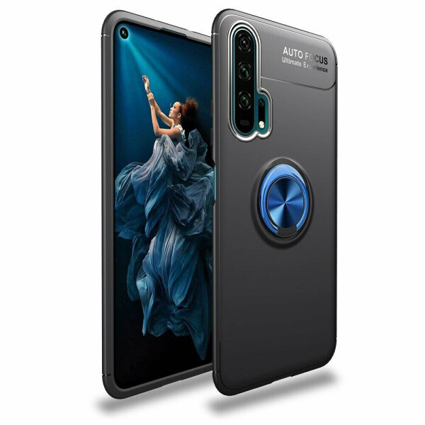 

Защитный чехол UniCase Magnetic Ring для Huawei Honor 20 Pro - Black / Blue