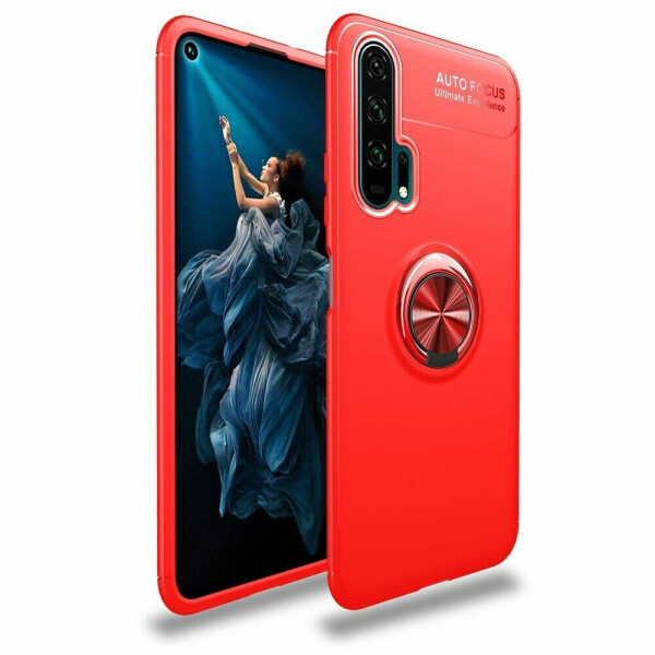 

Защитный чехол UniCase Magnetic Ring для Huawei Honor 20 Pro - Red