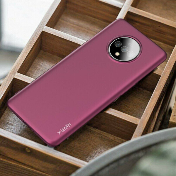 

Силиконовый чехол X-LEVEL Matte для OnePlus 7T - Wine Red