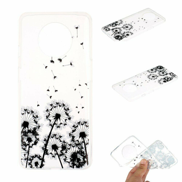

Силиконовый (TPU) чехол Deexe Pretty Glossy для OnePlus 7T - Dandelion