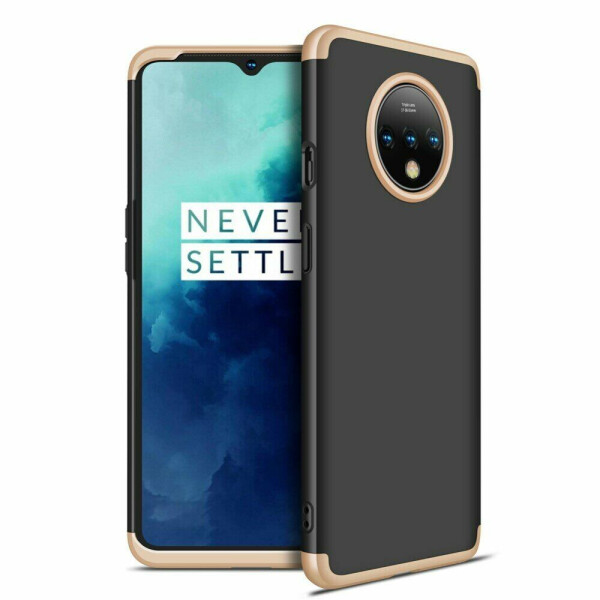 

Защитный чехол GKK Double Dip Case для OnePlus 7T - Black / Gold
