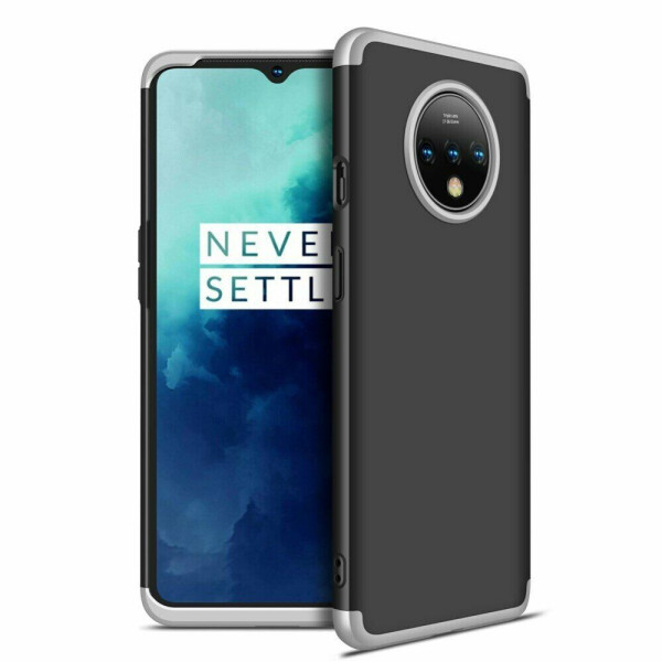 

Защитный чехол GKK Double Dip Case для OnePlus 7T - Black / Silver