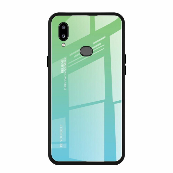

Защитный чехол Deexe Gradient Color для Samsung Galaxy A10s (A107) - Green/Blue