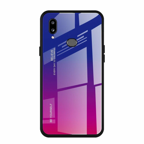 

Защитный чехол Deexe Gradient Color для Samsung Galaxy A10s (A107) - Dark Blue/Rose