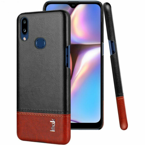 

Защитный чехол IMAK Leather Series для Samsung Galaxy A10s (A107) - Black / Brown