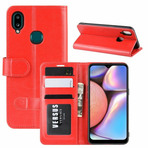 

Чехол-книжка Deexe Wallet Style для Samsung Galaxy A10s (A107) - Red