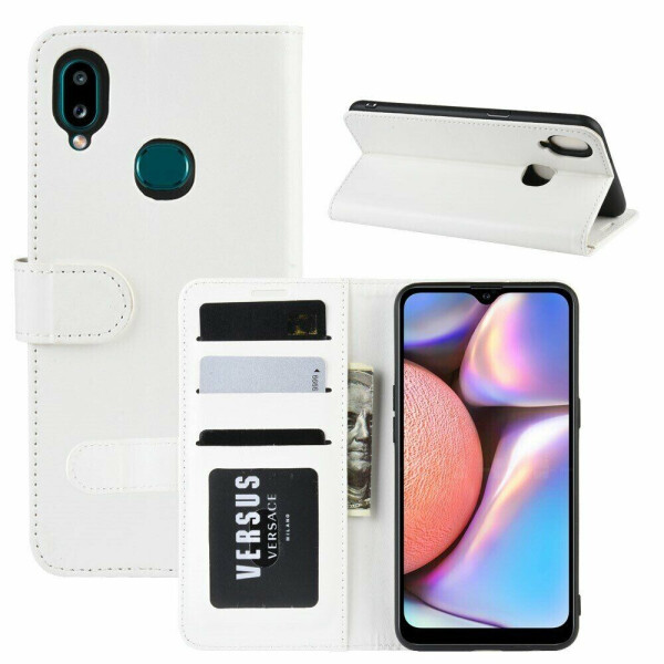 

Чехол-книжка Deexe Wallet Style для Samsung Galaxy A10s (A107) - White