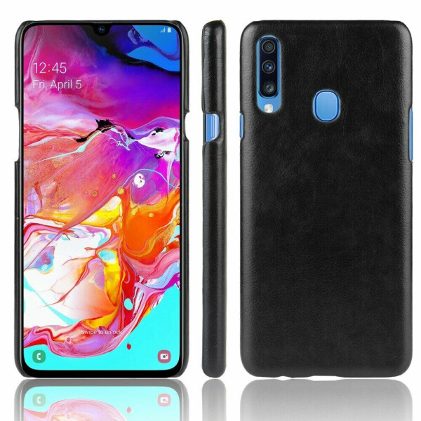 

Защитный чехол Deexe Leather Back Cover для Samsung Galaxy A20s (A207) - Black