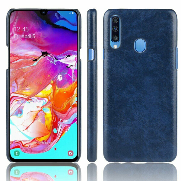 

Защитный чехол Deexe Leather Back Cover для Samsung Galaxy A20s (A207) - Blue