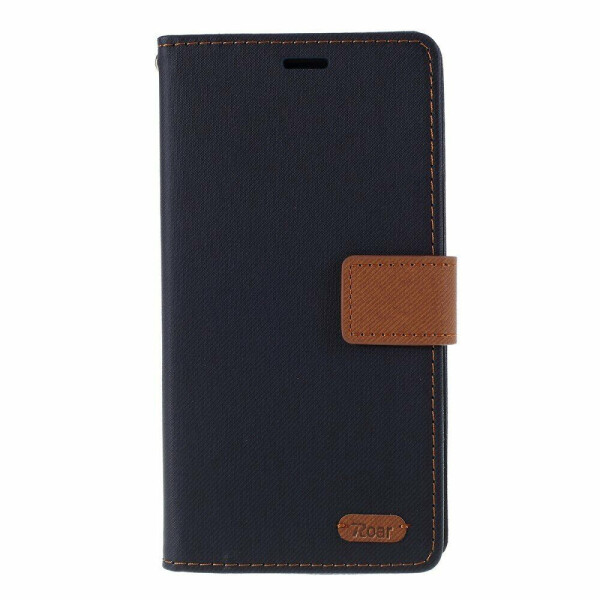 

Чехол-книжка ROAR KOREA Cloth Texture для Huawei Honor 20 / Nova 5T - Black