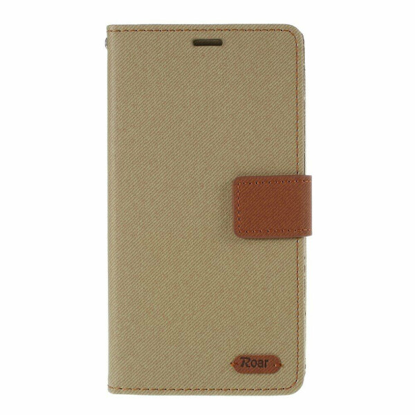 

Чехол-книжка ROAR KOREA Cloth Texture для Huawei Honor 20 / Nova 5T - Khaki