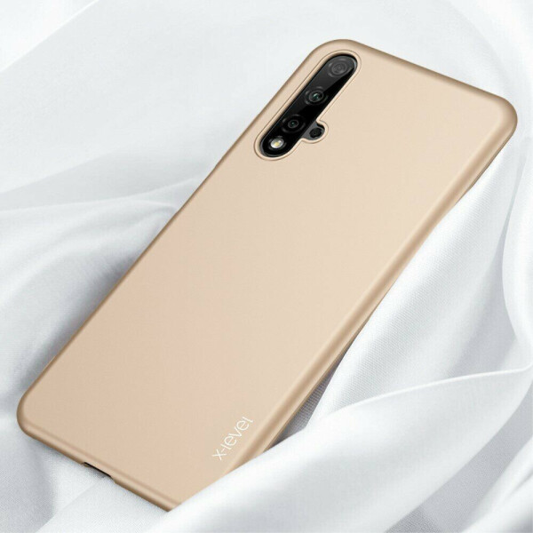 

Силиконовый чехол X-LEVEL Matte для Huawei Honor 20 / Nova 5T - Gold